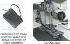 Consew 14TU2345 Coverlock Industrial Sewing Machine