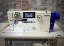 JUKI LU-2810V-7 walking foot machine with an electric under-trimer