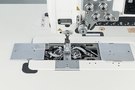 JUKI LU-2810V-7 walking foot machine with an electric under-trimer