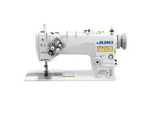JUKI LH-3578AGF Semi-Dry-Head 2-Needle, Lockstitch Industrial Sewing Machine With Table and Servo Motor
