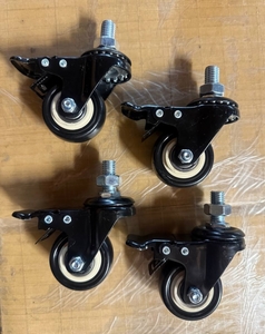Caster Locking Wheels for T-Leg Table