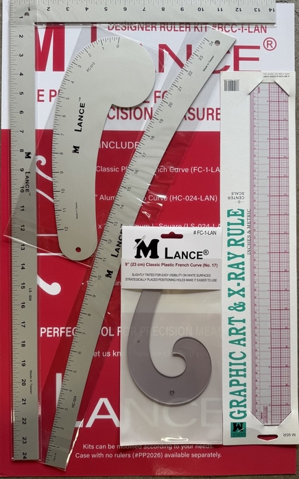 Lance Designer Ruler Kit