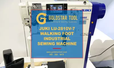 Trade Show - JUKI LU-2810V-7 Walking Foot Industrial Sewing Machine